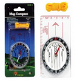 Map Compasses w/ Ruler & Lanyard